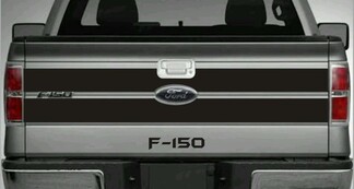 Ford F -150 Tailgate Blackout Style Decal Vinyl Stripes 2009-2014 Avery + Texte