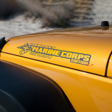 Autocollant en vinyle pour capot latéral Marine Corps USMC, graphique pour Jeep Wrangler 27 