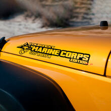 Jeu d'autocollants vinyles latéraux édition personnalisée Corps des Marines pour Jeep Wrangler_3
