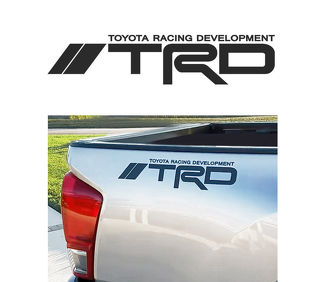 Toyota TRD Off Road Racing Tacoma Tundra Truck Offroad Paire Sticker Autocollant logo B