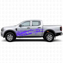 Kit d'autocollants vinyles latéraux éclaboussures de boue et texte personnalisé pour Musclecar Ranger_2