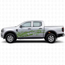 Kit d'autocollants vinyles latéraux éclaboussures de boue et texte personnalisé pour Musclecar Ranger_3
