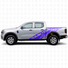 Kit de stickers vinyle latéraux Personnalisés & Anti-boue pour Musclecar Ranger Wildtrak_2