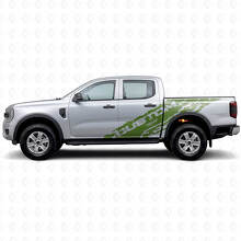 Kit de stickers vinyle latéraux Personnalisés & Anti-boue pour Musclecar Ranger Wildtrak_3