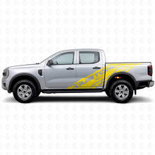 Kit de stickers vinyle latéraux Personnalisés & Anti-boue pour Musclecar Ranger Wildtrak_4