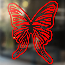 Autocollant Vinyle Universel Silhouette Contour Papillon_2