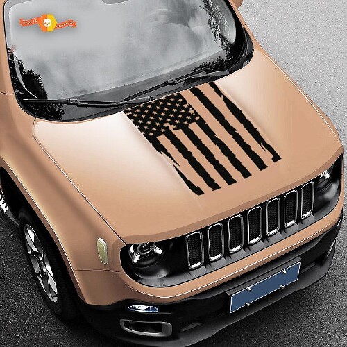 Sticker drapeau Jeep Renegade Sticker Jeep