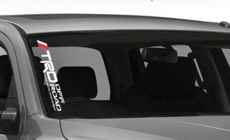 Toyota TRD Off Road Racing Tacoma Tundra Autocollant en vinyle pour pare-brise Vertical