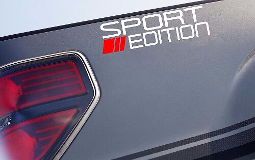 Autocollant en vinyle universel Édition Sport