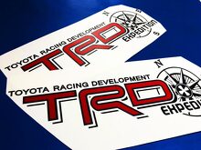 Toyota TRD Truck Off Road Racing Tacoma Tundra Expedition Autocollants en vinyle 2