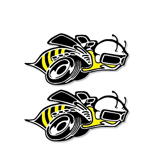 Autocollants en vinyle pleine couleur Super Bee pour Dodge