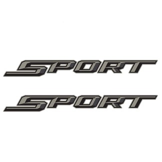 Lot de 2 : 2017-2018 Ford F-150 F-250 Sport tout-terrain camion de chevet autocollant autocollant