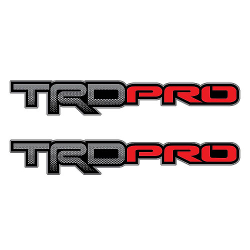 Autocollant Vinyle Universel Style TRD Pro pour Toyota Tundra