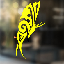 Autocollant en vinyle universel Papillon Tribal_4