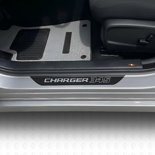 Autocollants et décalcomanies de seuil de porte Charger 345 pour Dodge Charger