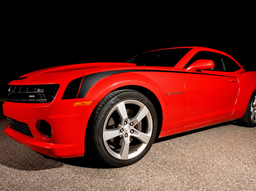 Hockey Stick Stripe Pair Latéral Autocollant vinyle pour Chevrolet Camaro 2010-2013
