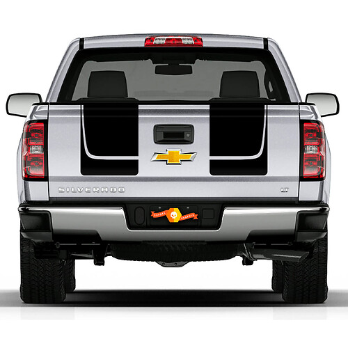 Chevy Silverado Rear Tail Stripe Vinyl Decals Graphics autocollants RALLYE 1500
