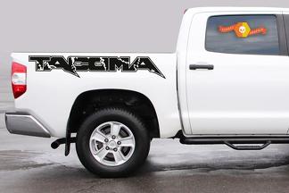 2 x Toyota Tacoma côté lit vinyle décalcomanies graphique rallye bande