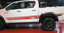 3 x Toyota Hilux TRD Off Road Autocollants en vinyle graphiques autocollant de rallye 2