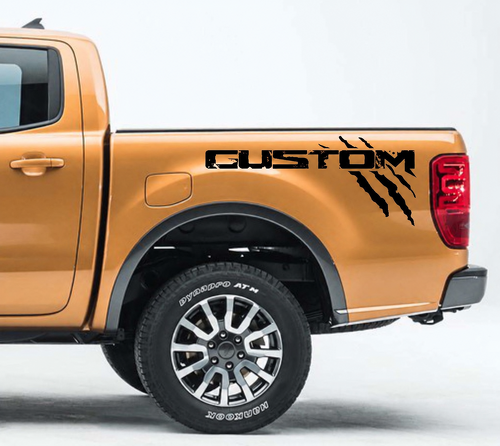 Autocollant Vinyle Personnalisé Paire de Griffes pour Table de Chevet Ford Ranger