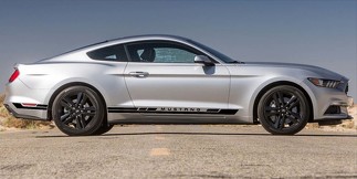 Ford Mustang 2015-2020 côté Vinyl Racing Stickers HASTE ROCKER Graphics Stripes