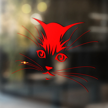 Autocollant Vinyle Universel Tête de Chat Mignonne_2