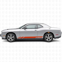 Autocollant vinyle bande latérale style course pour Dodge Challenger 2009-2018_4