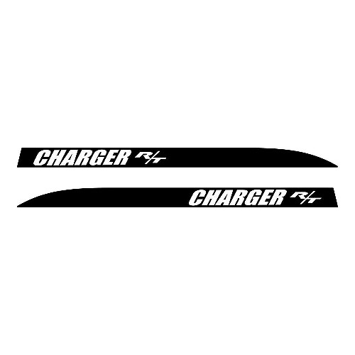 Autocollant en vinyle bande arrière R/T pour Dodge Charger 2006-2010