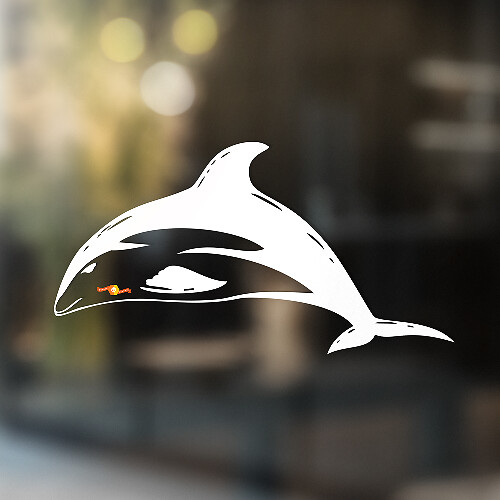 Autocollant Vinyle Universel Dolphin_1