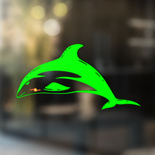 Autocollant Vinyle Universel Dolphin_2