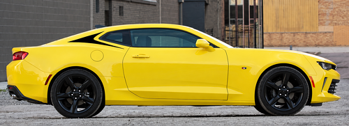 Autocollant vinyle pour montant latéral d'accent pour Chevrolet Camaro 2016-2018
