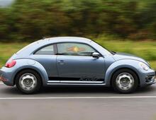 Volkswagen Beetle 2012-2018 Kafer Graphics bandes latérales Autocollant Autocollant Porsche script
 2