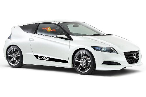 Kit d’autocollants en vinyle bandes de porte logo CR-Z pour Honda CR-Z