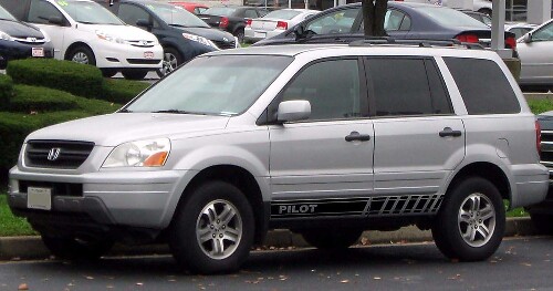 2X plusieurs couleurs graphiques symbole voiture course vinyle autocollant autocollant pour Honda Pilot