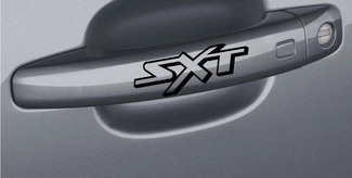 Autocollant de poignée de porte SXT logo Dodge Hemi Charger SRT paire