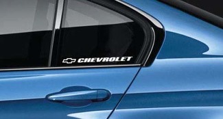 Chevrolet Sticker Decal Racing American Chevrolet Chevy Truck SS Camaro Paire