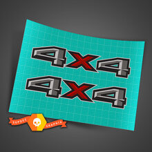 Autocollant Vinyle 4x4 Tout-Terrain pour Musclecar F-150_2