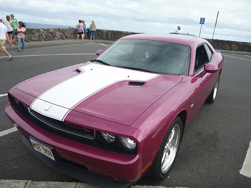Autocollants de décalcomanies de décalage de décalcomanies de capuche vintage en une seule pièce pour 2008 - 2014 Dodge Challenger
