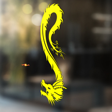 Autocollant Vinyle Universel Dragon Chinois Ondulant_4