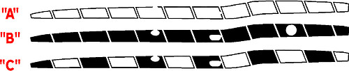 Kit de bandes latérales stroboscopiques pour Dodge Challenger 2008 et plus