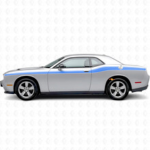 Autocollant vinyle bande latérale Accent pour Dodge Challenger_2