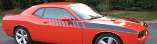 Kit de bandes latérales Dodge Challenger Strobe Accent 2008 et plus