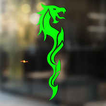 Autocollant Vinyle Universel Style Minimaliste Tribal Dragon_3