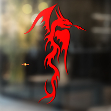 Autocollant en vinyle universel Dragon cracheur de feu_2