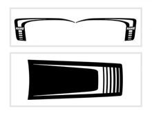 Dodge Challenger CUDA STROBE Stripe : autocollants de capot et bande graphique latérale en vinyle pour 2008-2019
 2
