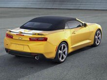 2016 et plus Chevrolet Camaro SS Convertible Factory Style Twin Rally Hood, Trunk et Spoiler Stripes
 3