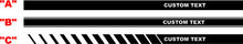 Stripes de panneau de culbuteur décalcomanies pour Chevrolet Camaro
 2