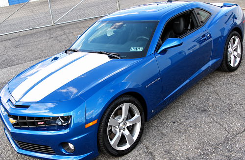 Factory Style Rally Stripe Kit Capot Coffre Autocollant vinyle pour Chevrolet Camaro 2010-2013