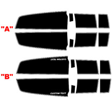 Kit de rayures de rallye de style usine Chevrolet Camaro 2010-2013
 2