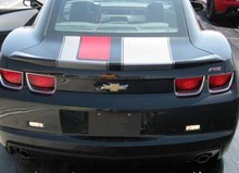2010 et plus Chevrolet Camaro 45e anniversaire Style Rally Stripe Kit Autocollants en vinyle
 3